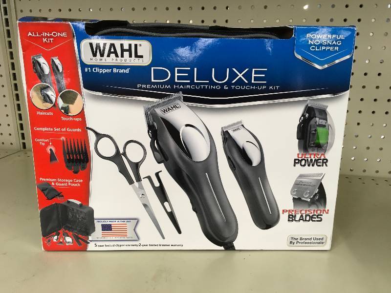 lot 336 image: Wahl Deluxe Hair Cutting Set, Retail $29.99