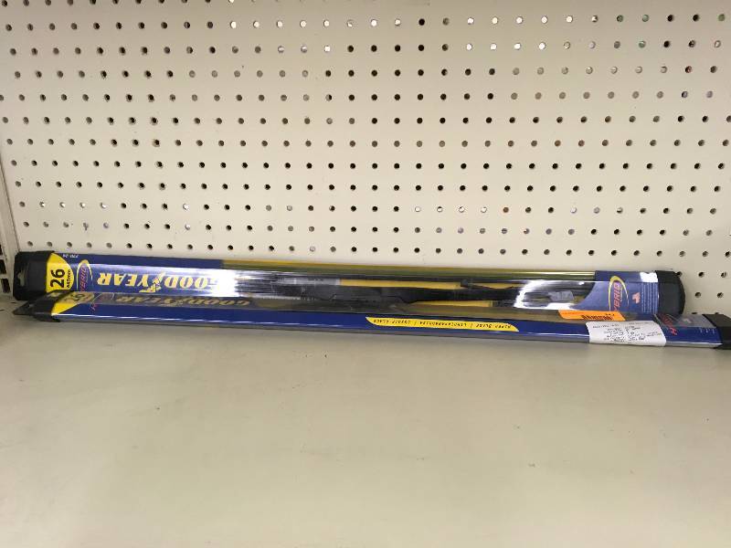 lot 342 image: Goodyear Two 26 Wipers, Retail $15.99