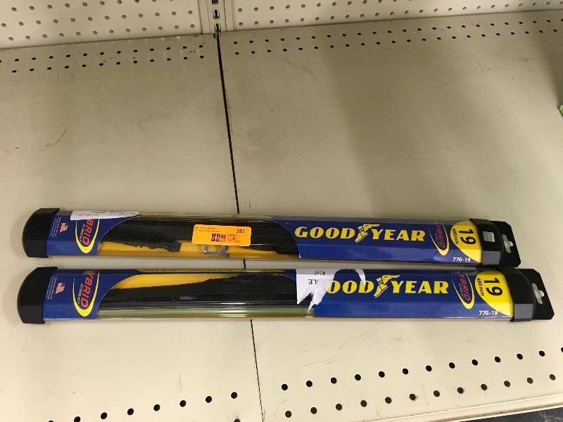 lot 381 image: Goodyear Two 19 Wipers, Retail $15.99