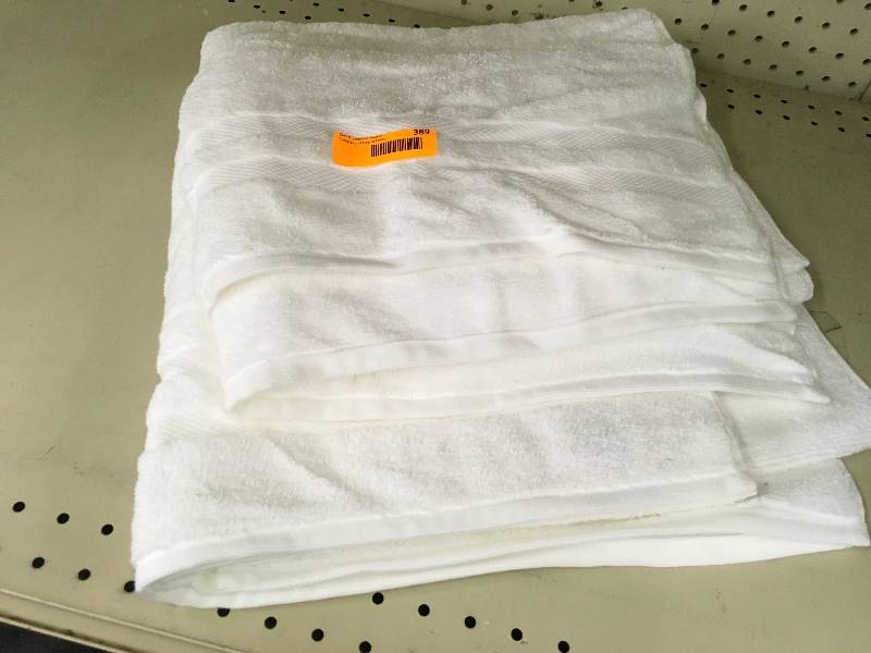 lot 389 image: 2PK Charisma Bath Towels, Retail $9.99
