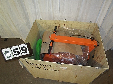 lot 59 image: Power King 18 Trencher