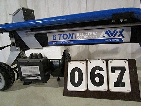 lot 67 image: AAVIX 6 Ton Log Splitter