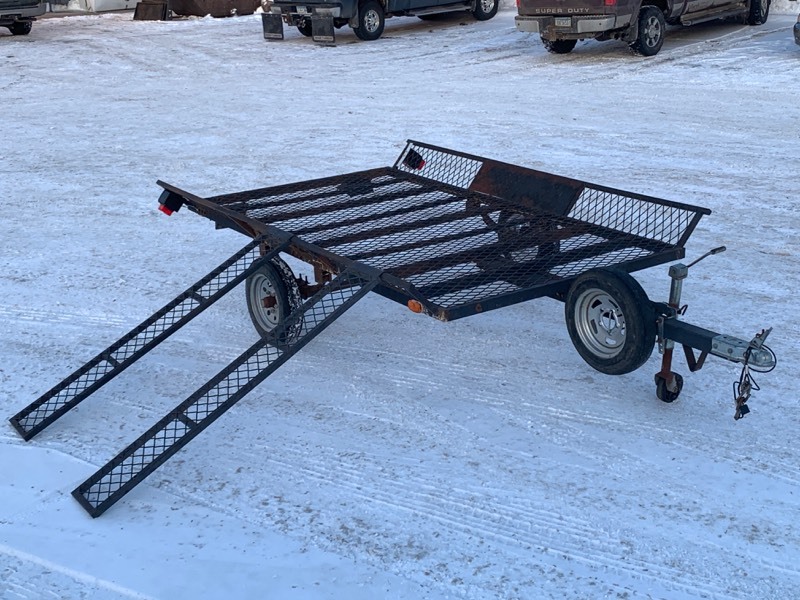 lot 6 image: 2007 Newmans Utility  ATV Trailer