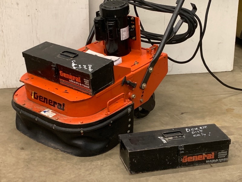 lot 12 image: General Commercial Double-Disc Surface Grinder