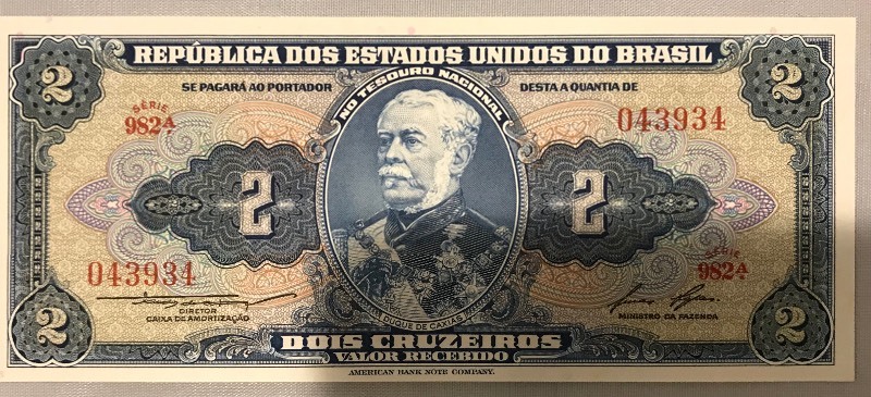lot 19 image: Brazil P-151 Unc. Banknote