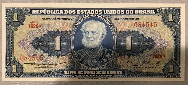 lot 20 image: Brazil P-150 Unc. Banknote