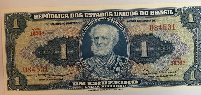 lot 40 image: Brazil P-150 Unc. Banknote