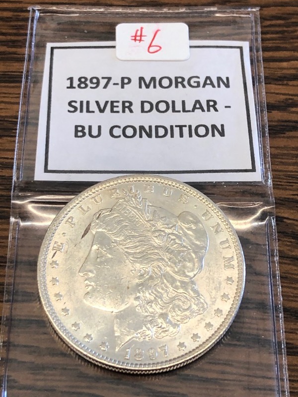 1897-P Morgan Dollar