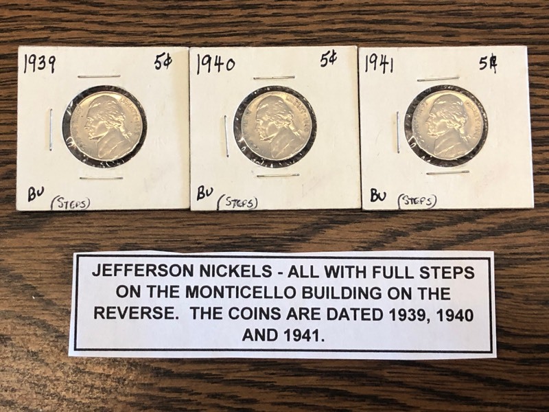 Lot Of Jefferson Nickels
