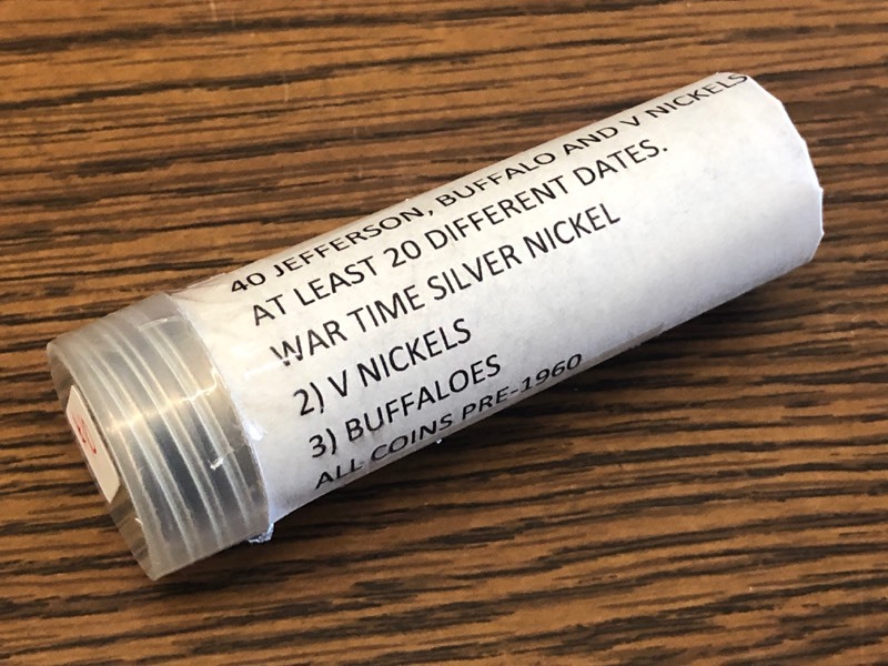 Roll Of (40) Jefferson Nickels