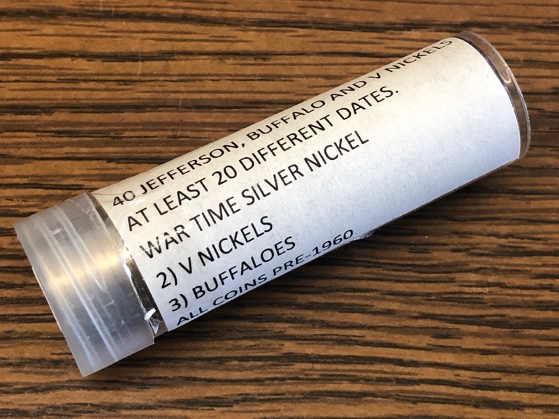 Roll Of (40) Jefferson Nickels