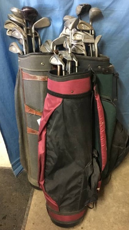 Assorted Golf Clubs