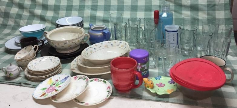 Assorted Dishware