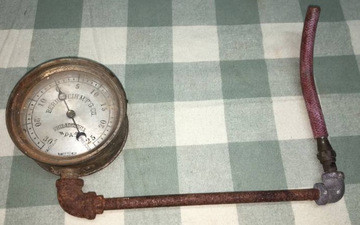 Vintage Pressure Gauge