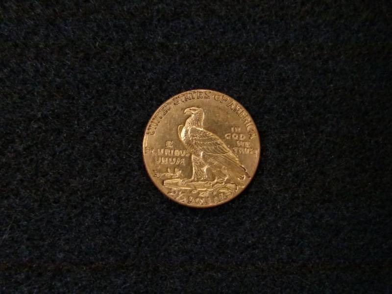 1927 Two and One Half Dollars India...