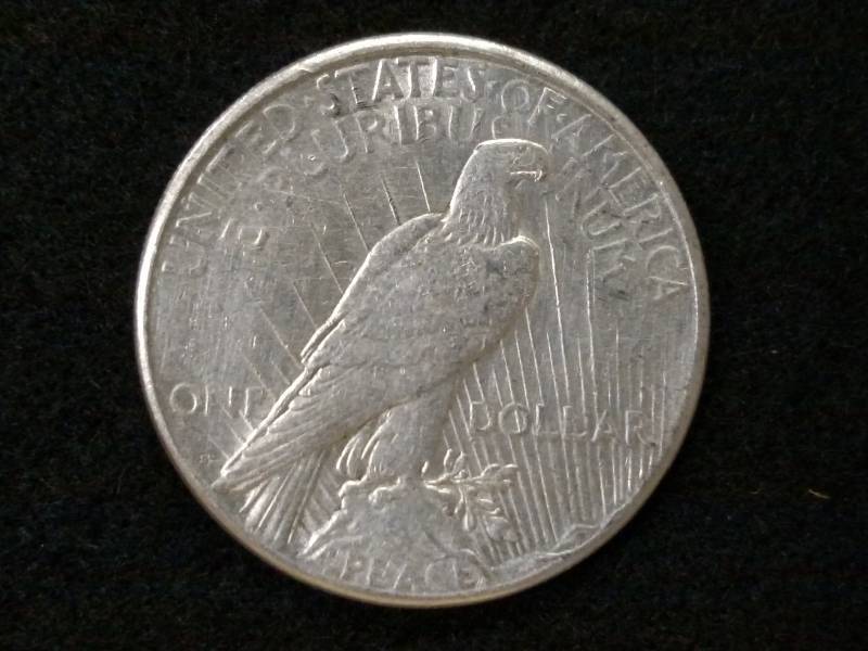 1922 S Peace Silver Dollar...