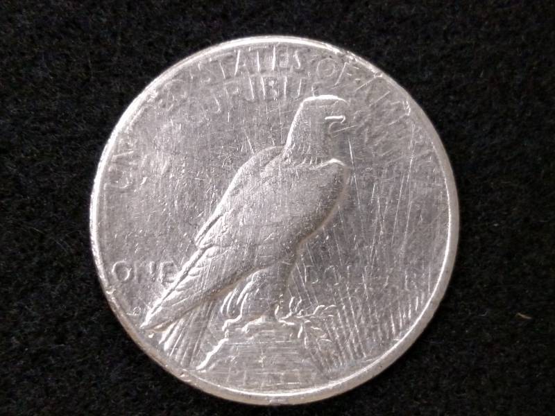 1922 S Peace Silver Dollar...