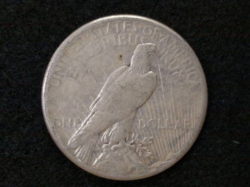 1922 S Peace Silver Dollar...