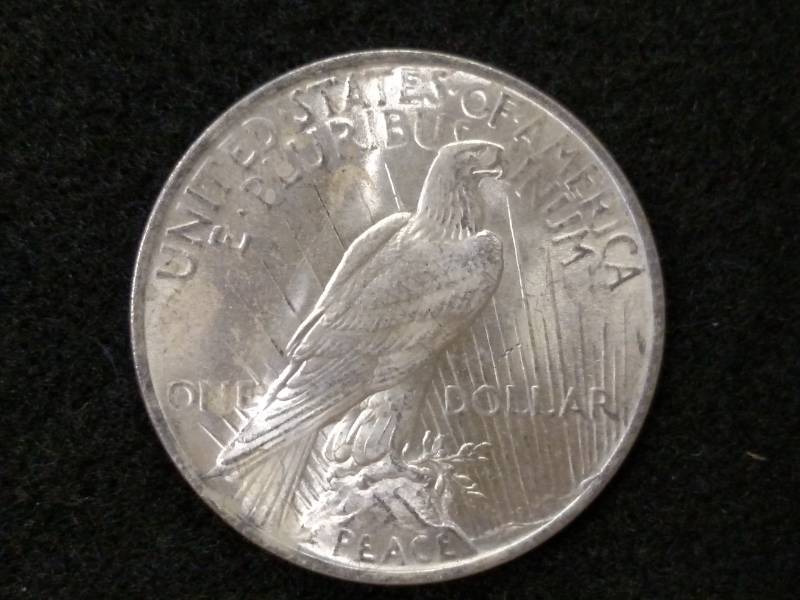 1923 Peace Silver Dollar...