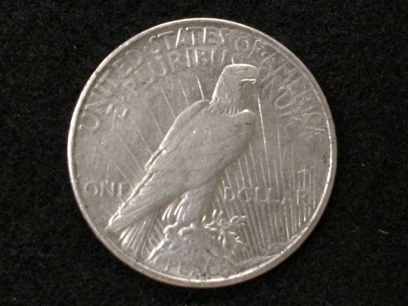1923 D Peace Silver Dollar...