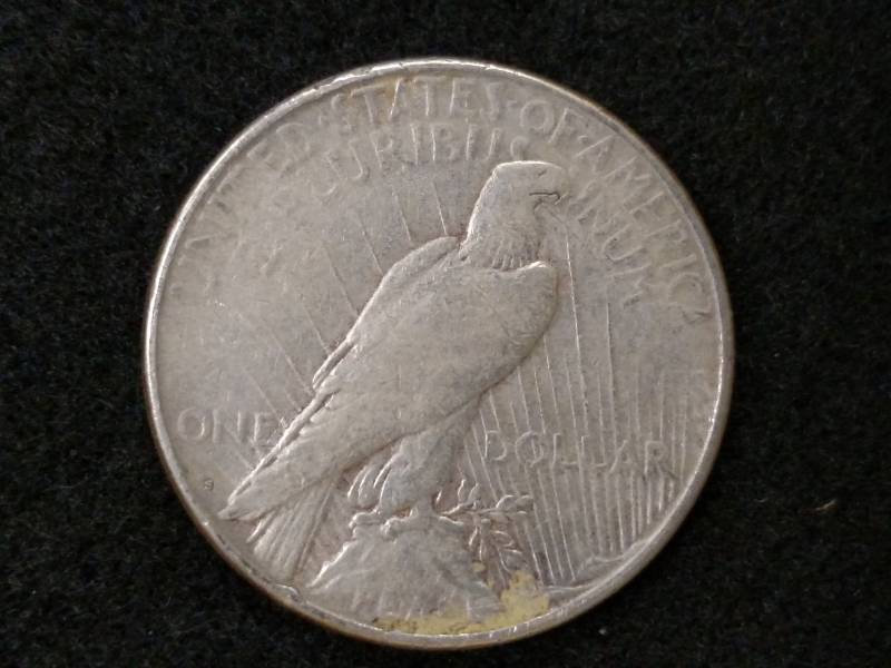 1923 S Peace Silver Dollar...