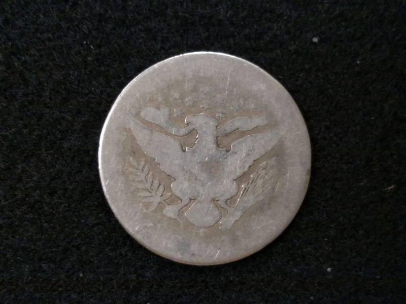 1896 S Barber Silver Half Dollar, K...