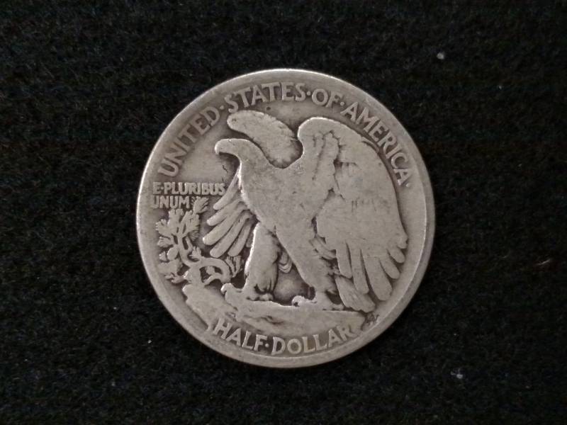 1920 Walking Liberty Silver Half Do...