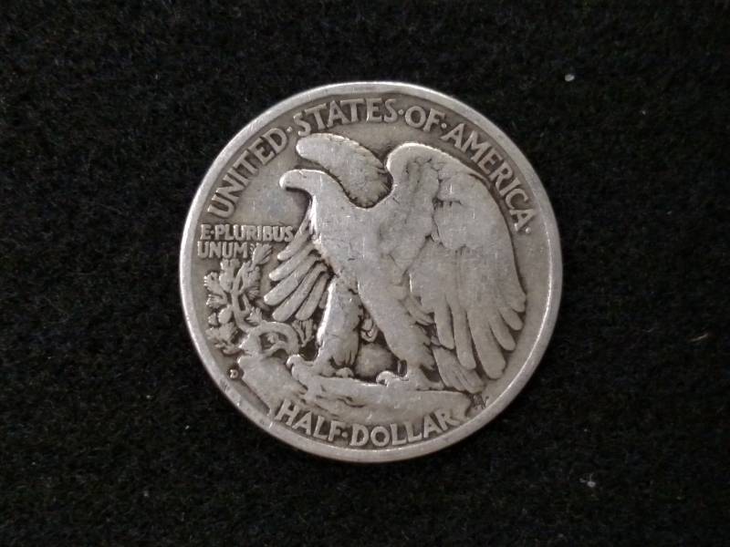 1934 D Walking Liberty Silver Half ...