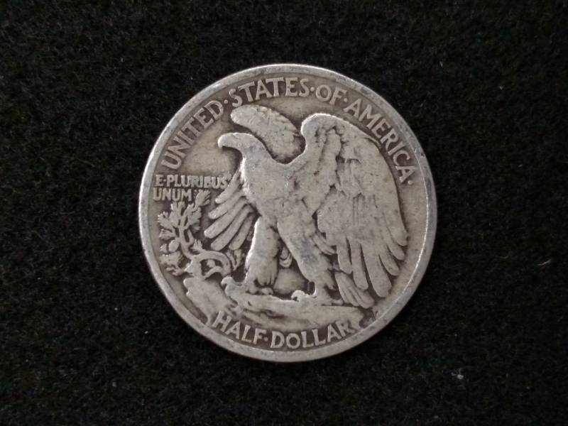 1935 Walking Liberty Silver Half Do...