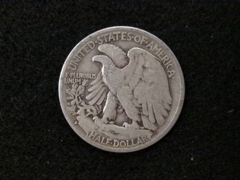 1935 S Walking Liberty Silver Half ...