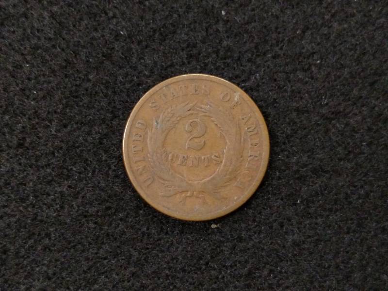 1865 Two Cent Piece...
