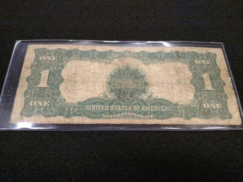 1899 Large Size Black Eagle One Dol...