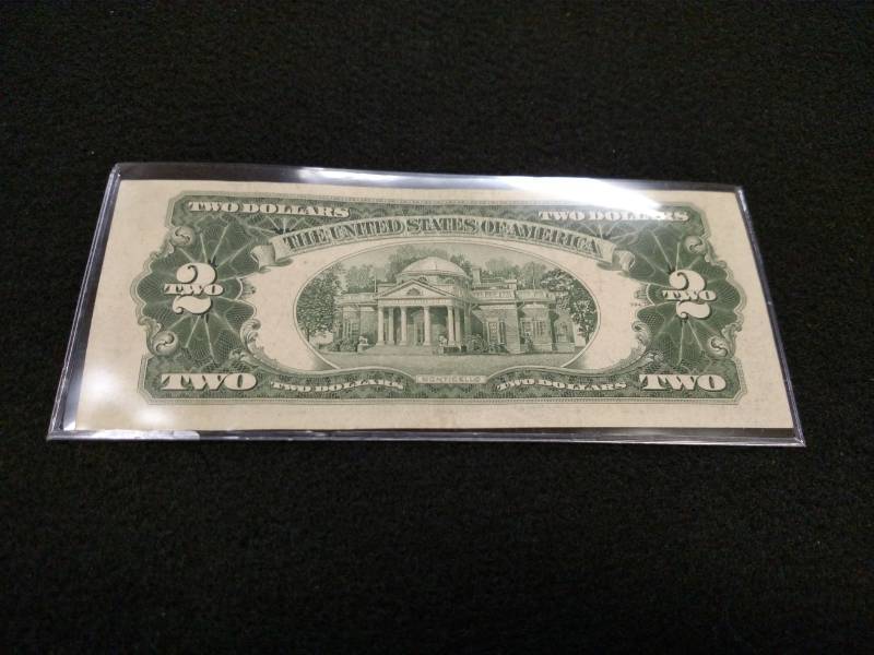1953 A Two Dollars Red Seal Note, U...