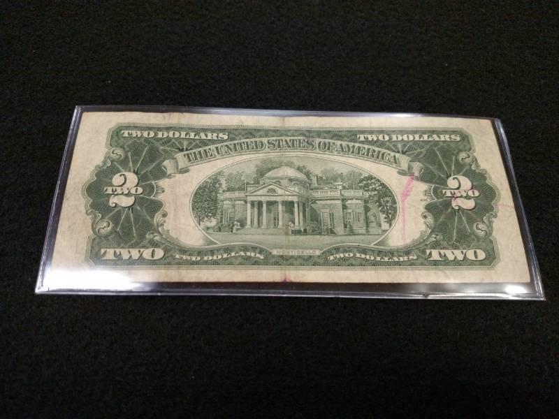 1953 B Two Dollars Red Seal Note...