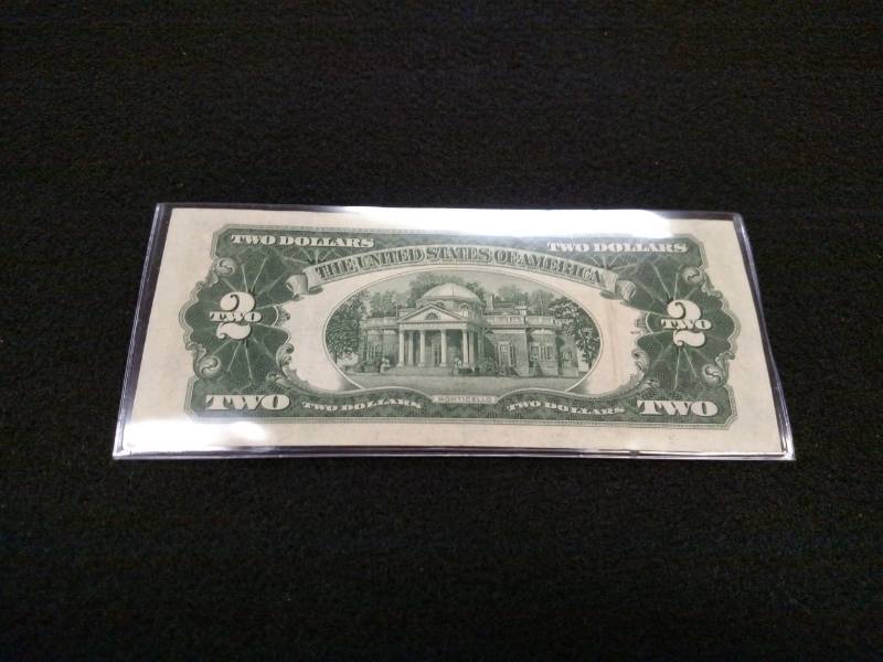 1953 C Two Dollars Red Seal Note...