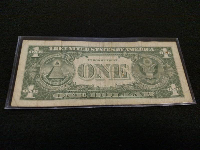 1957 A One Dollar Silver Certificat...