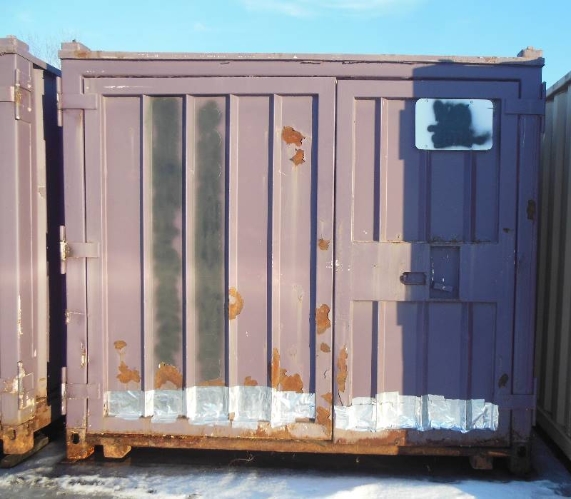 Extra Wide 22 Ft. Purple-Nosed Steel Storage Container 22X