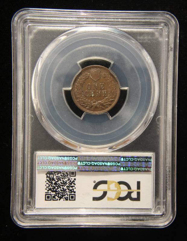1908 INDIAN HEAD CENT AU58 PCGS
