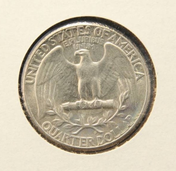 1934 WASHINGTON SILVER QUARTER IN HIGHER GRADE