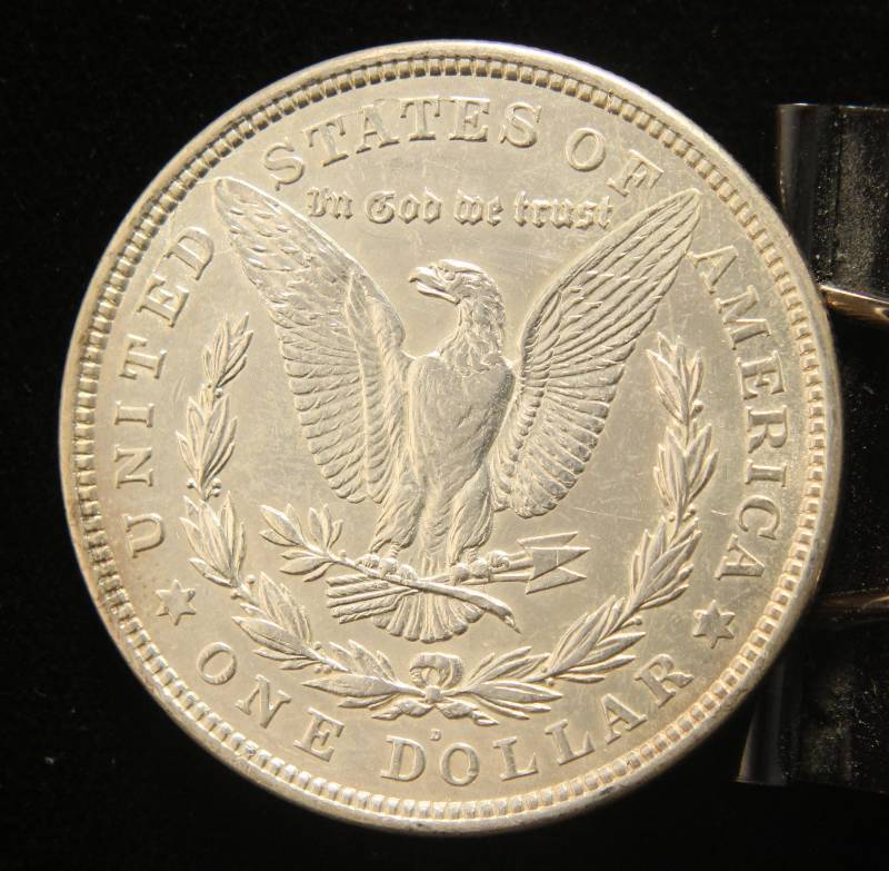 1921-D MORGAN SILVER DOLLAR