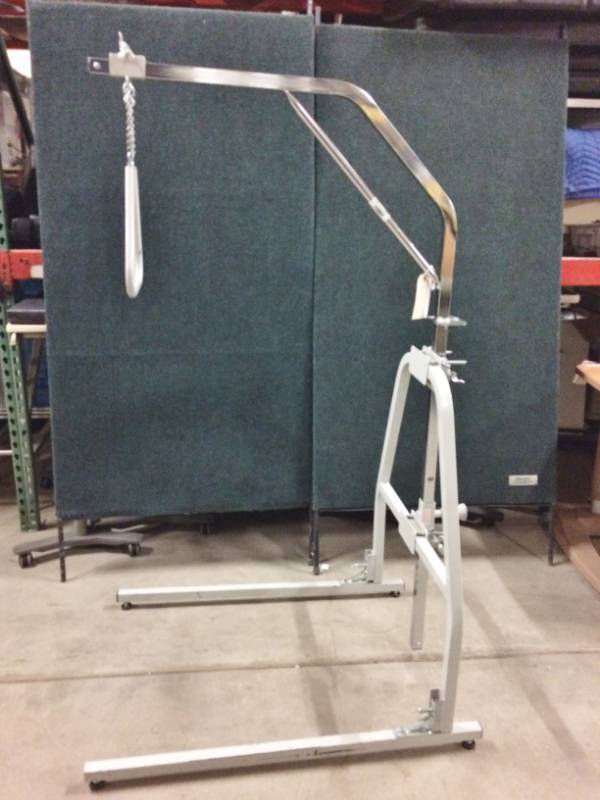 Lumex Heavy Duty Patient Helper Trapeze Bar With Floor Stand Like New