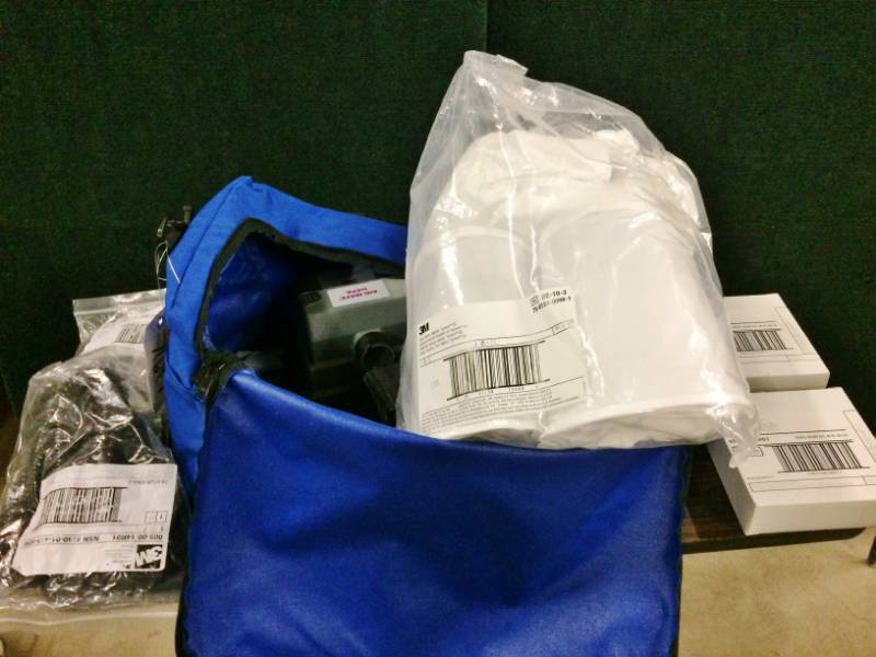 lot 24 image: 3M Air-Mate Powered Air Purifying Respirator(PAPR) - Looks NEW - See Pics This is for 1 Respirator