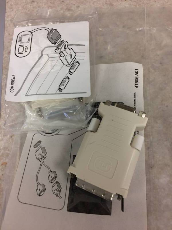 lot 10 image: Miscellaneous Lot Of Computer Cords Connectors - Appear New In Package