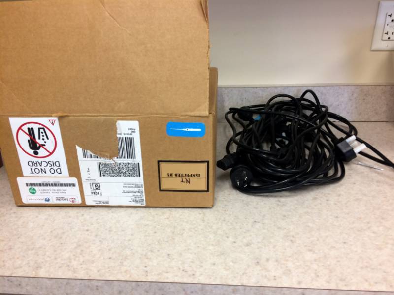 lot 12 image: Large Box Of New In Package Power Supply Cords