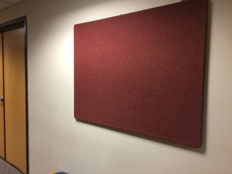lot 54 image: Large Fabric Bulletin Board - Great condition