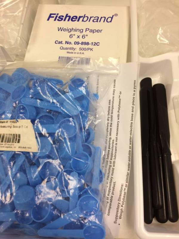 lot 85 image: Large Lot Of New Pharmacy Dispensing Items Includes Empty Pill Capsules - Perfect For Young Living Oils Etc