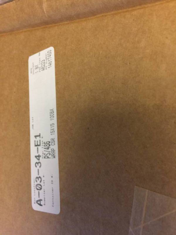 lot 89 image: Lot Of New In Box Sterilazation Wrap & Blood Type Investigation Kit