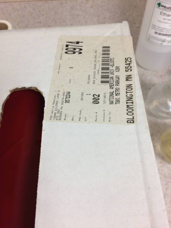 lot 96 image: Box Of Large Medical Grade Bioharzard Trash Container Bags