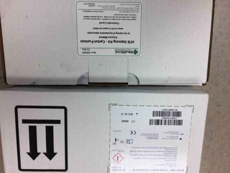 lot 109 image: 2 New In Box Scientific Staining Kits