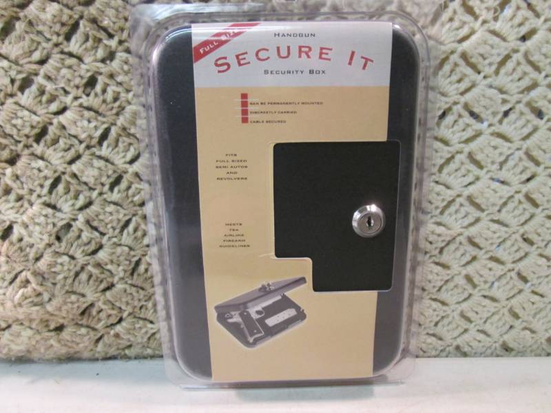 Full Size Handgun Secure It Metal S...